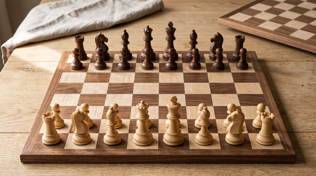 Schachbrett mit Figuren: Komplettsets im Vergleich