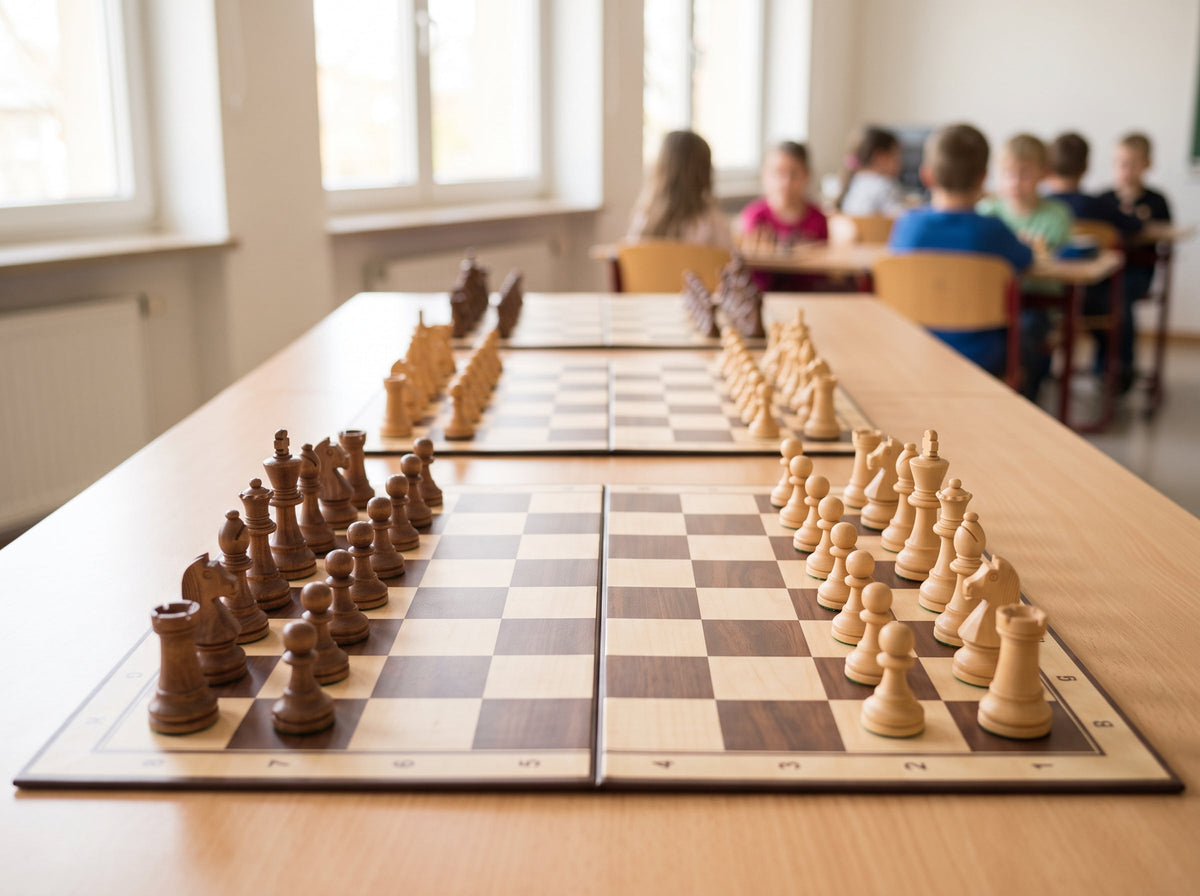 Schachfiguren für Verein und Schule: Sets im Klassensatz