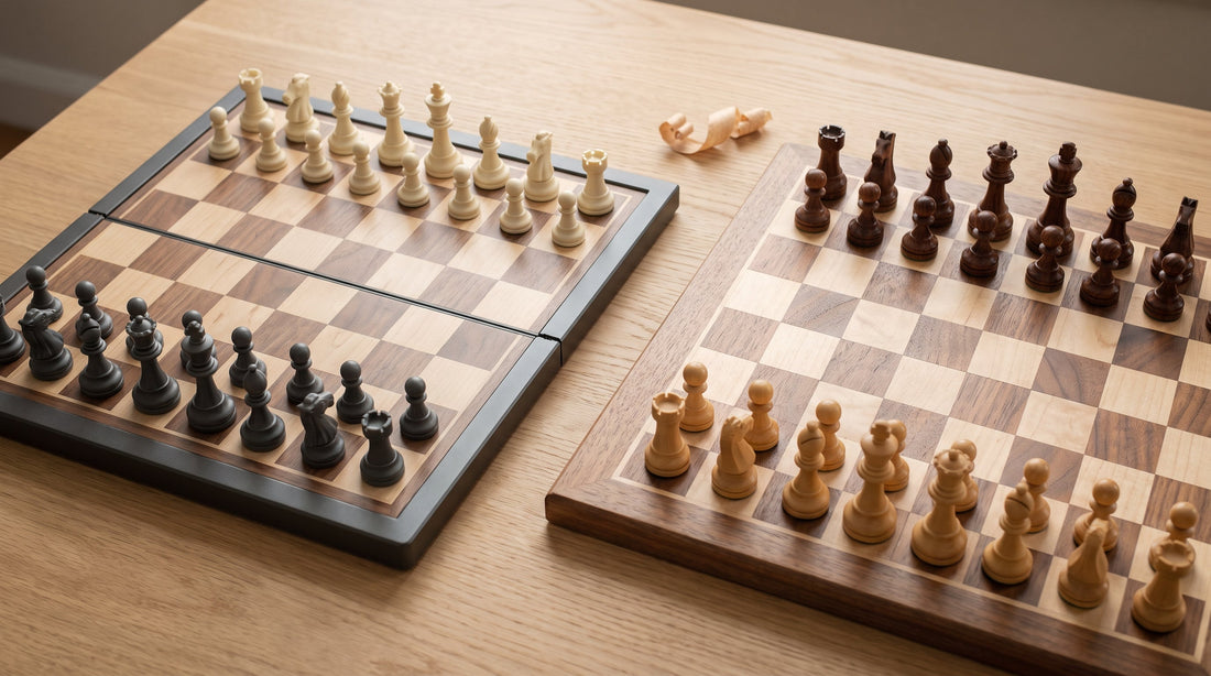 Magnetisches Schachspiel oder klassisches Brett? Der Vergleich
