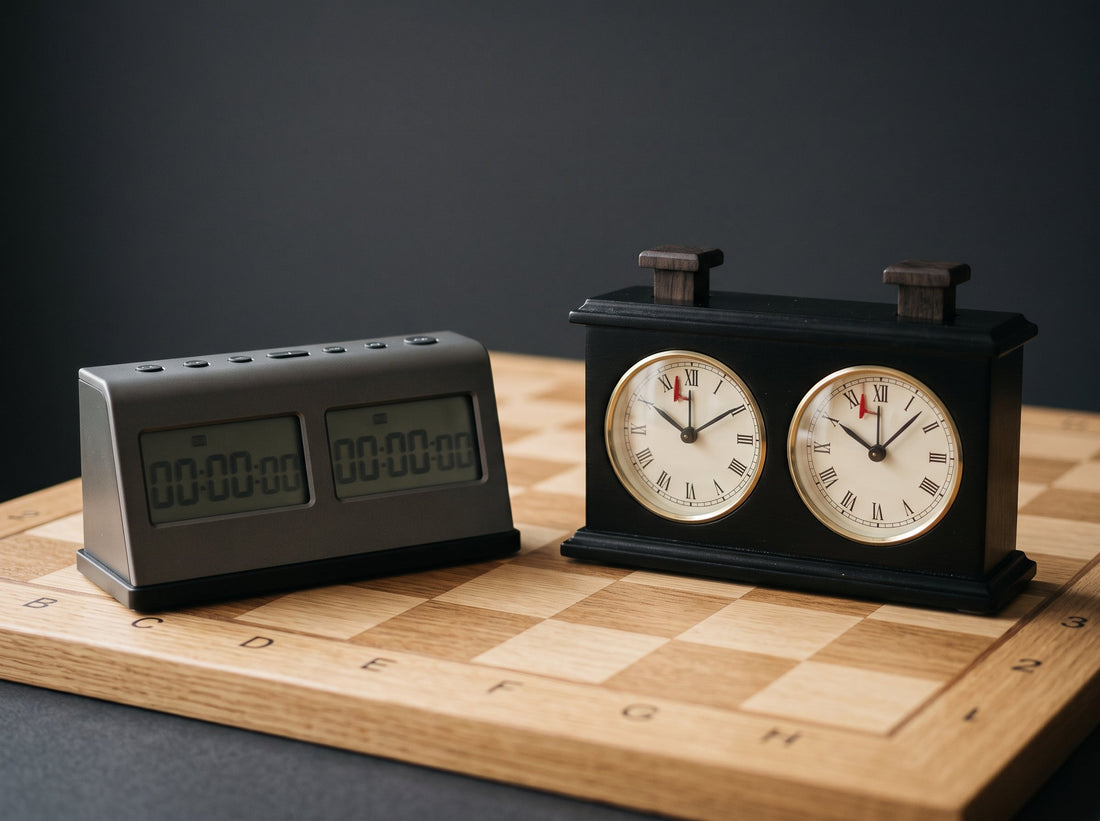 Schachuhr kaufen: digital, analog oder mechanisch?