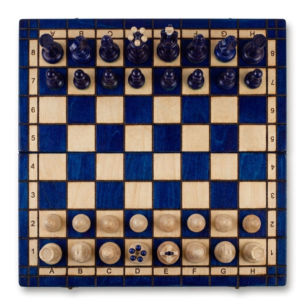 Schachspiel ACE, Königshöhe 10 cm