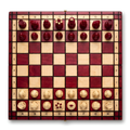 Schachspiel Small Pearl, mit Einlage