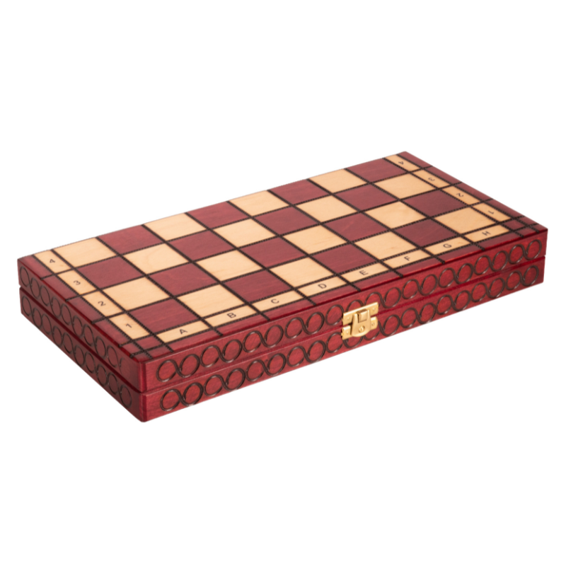 Schachspiel Small Pearl, mit Einlage