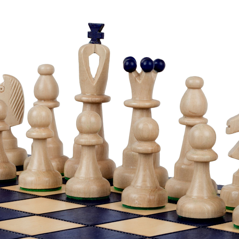 Schachspiel ACE, Königshöhe 10 cm