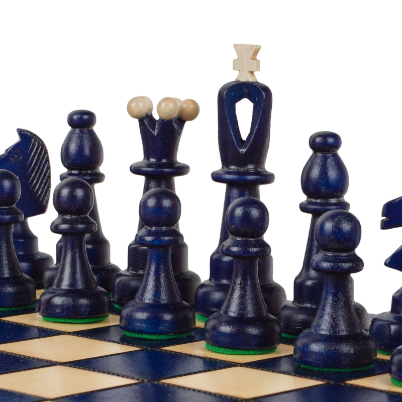 Schachspiel ACE, Königshöhe 10 cm