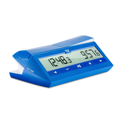 DGT 1500 Schachuhr, Blau