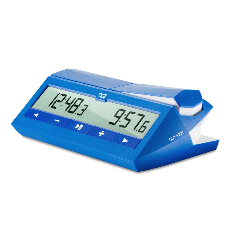 DGT 1500 Schachuhr, Blau