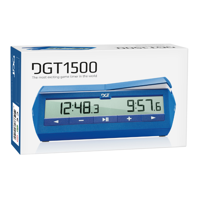 DGT 1500 Schachuhr, Blau